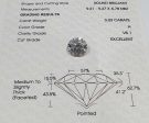 IGI Certified | 3.03ct H VS1 Round Brilliant Diamond Engagement Ring 14kt Online Sale