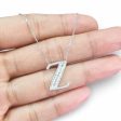 NEW Alphabet Letter Z Diamond Necklace 14kt Online Hot Sale