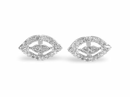 #LVNAPP | 18kt Marquise Halo Diamond Earrings Supply