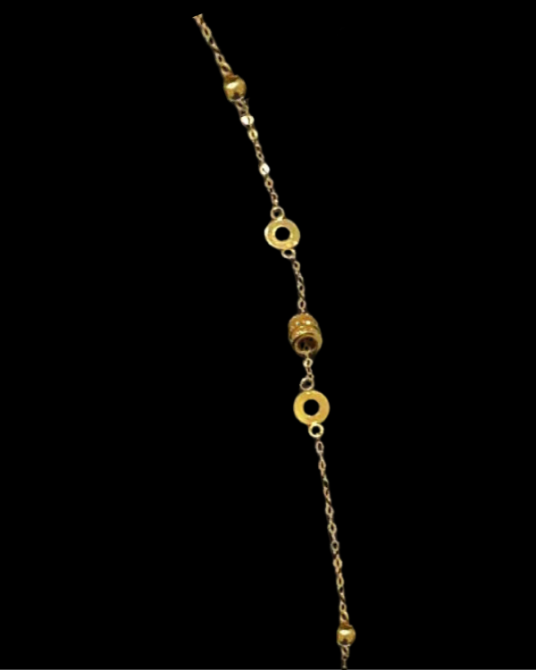 18K Golden Barrel Bracelet Online