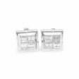 NEW Quadro Princess Brilliant Diamond Stud Earrings 14kt For Cheap