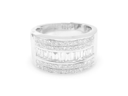 NEW Millionaire Half Eternity Diamond Ring 18kt Cheap