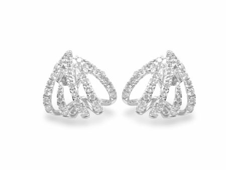 NEW Crawler Diamond Earrings 18kt Cheap