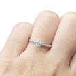 0.53cts H I2 Round Brilliant Diamond Engagement Ring 14kt Online