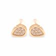 NEW Classic Pear Diamond Stud Earrings 18kt Fashion