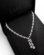 #LVNA2024 | Cluster Shape Dangling Diamond Necklace 18kt Online