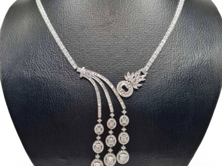 NEW Special Multi-Shape Diamond Necklace 14kt Online