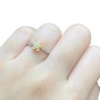 #LVNA2024 | Floral Yellow Diamond Ring 18kt Hot on Sale