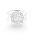 NEW Invisible Round Diamond Ring 14kt Supply