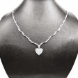 NEW Heart Diamond Choker Necklace 14kt Cheap