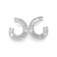 NEW Baguette Diamond Deco Earrings 18kt Online