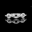 #LVNA2024 |  Infinity Chain Half Eternity Promise Diamond Ring 14kt Fashion