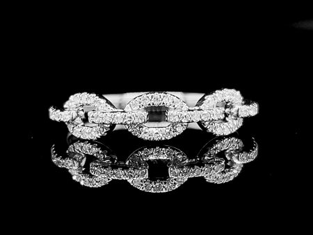 #LVNA2024 |  Infinity Chain Half Eternity Promise Diamond Ring 14kt Fashion