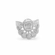 NEW Oval Crown Diamond Ring 14kt Hot on Sale