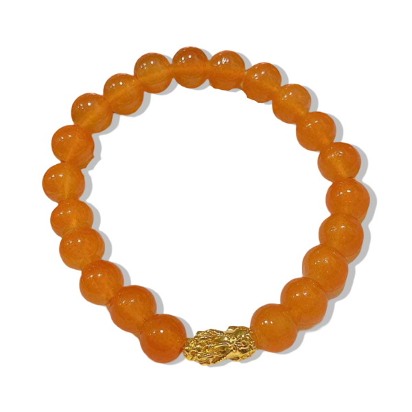 GOLD PIYAO | 24K Citrine Birthmonth Beads Lucky Piyao Bracelet Sale