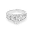 NEW Round Paved Millionaire Diamond Ring 18kt Hot on Sale