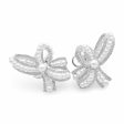 NEW Ribbon Mikimoto Pearl Diamond Earrings Supply