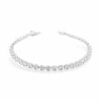 NEW Full Eternity Diamond Bracelet 14kt Cheap