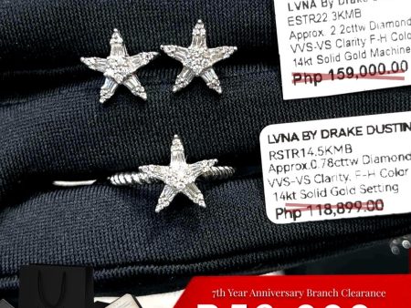 #LVNA2024 | Star Deco Diamond Jewelry Set 14kt For Cheap