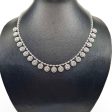 NEW Round Lantern Station Diamond Necklace 14kt Sale