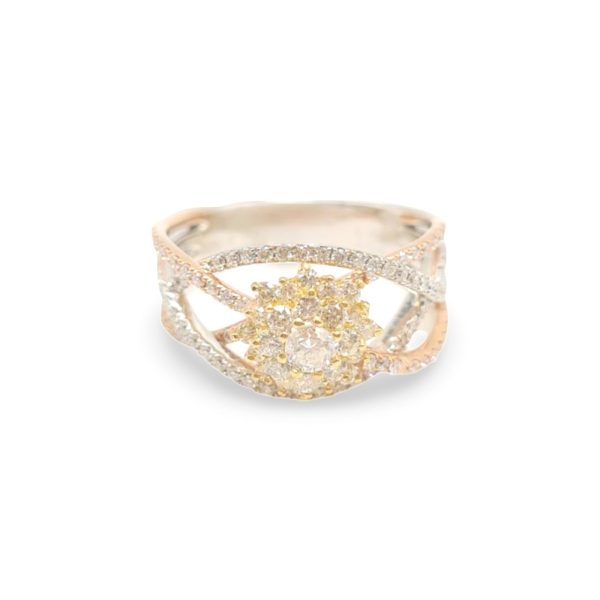 NEW Rositas Overlapping Diamond Ring 18kt Sale