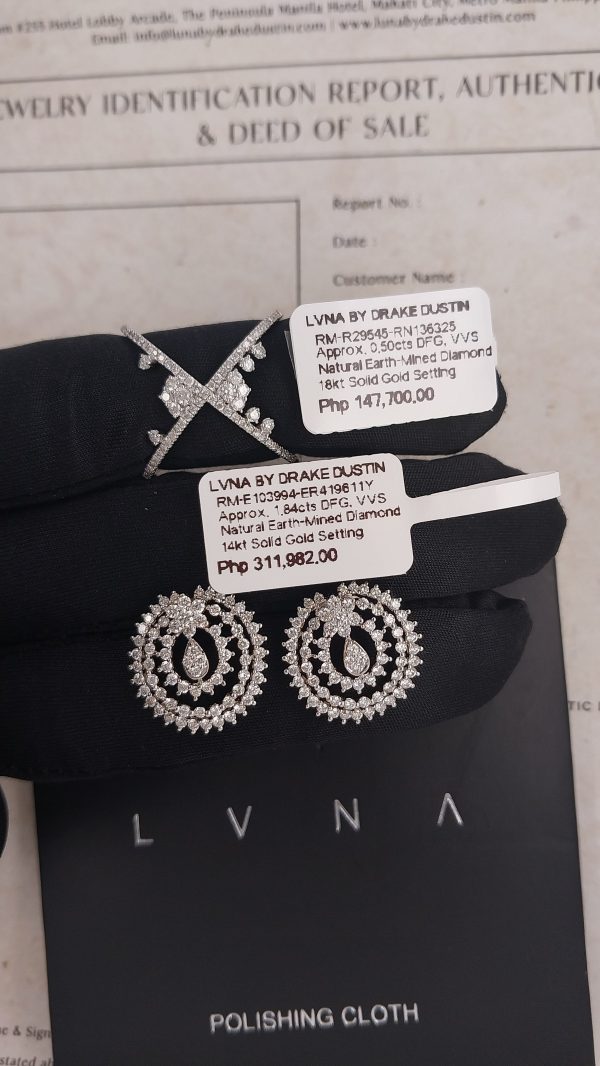 #LVNA2024 | Crossover Statement Diamond Jewelry Set 18kt Fashion