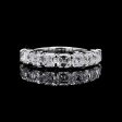 Assher Solitaire Eternity Diamond Ring #EternityByLVNA Cheap