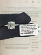 IGI Certified l 3.32cts H VS1 Round Brilliant Diamond Engagement Ring 14kt Online