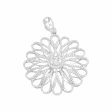 NEW Flower Diamond Pendant 18kt Online now