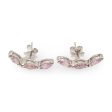 NEW Trio-Pear Diamond Earrings 14kt Online now