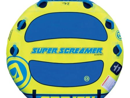 O Brien Super Screamer 2 Person Inflatable Towable Boating Water Sports Tube For Sale