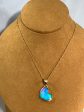 Opal Gold Heart on Gold Chain by Gloria Sawin and John Hull Fashion