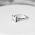 4.00cts Princess Cut Solitaire Diamond Engagement Ring IGI Certified For Discount