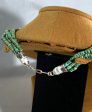 Green Turquoise Five Strand Necklace by Don Lucas Supply