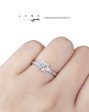 1.00cts++ Cushion Brilliant Baguette Paved Diamond Engagement Ring GIA CERTIFIED Supply