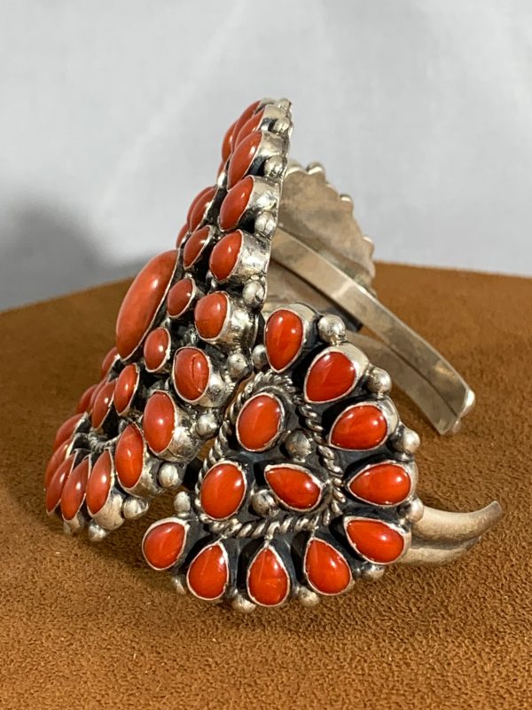 Coral Cluster Cuff by Don Lucas Supply