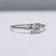 GIA Certified | 0.80cts K SI1 Round Brilliant Diamond Engagement Ring 14kt on Sale