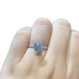 1.00ct L I1 Round Brilliant Diamond Engagement Ring 14kt GIA Certified For Cheap