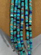 Three Strand Turquoise Butterfly Necklace by Mary Teller For Sale