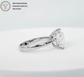 2.50cts ++ Heart Brilliant Cut Diamond Engagement Ring IGI Certified Discount