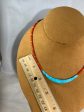 Coral and Turquoise Choker by Kevin Ray Garcia For Cheap