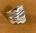 Small Feather Stamped Ring by Jeanette Nelson Online